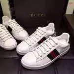 gucci low mode casual chaussures white leather